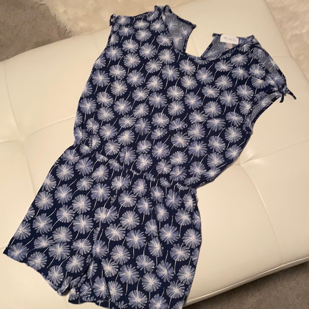 Girls Floral romper